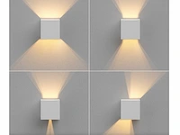 8 x cube motion sense wandarmatuur wit - afbeelding 3 van  12