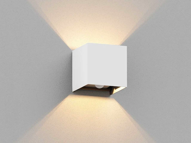 8 x cube motion sense wandarmatuur wit - afbeelding 4 van  12