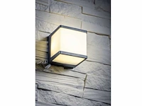 8 x cube opal buiten wandlamp zwart - afbeelding 6 van  8