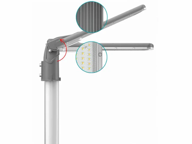 8 x g-tec dak pro 100 straatlantaarn led lampen - afbeelding 3 van  13