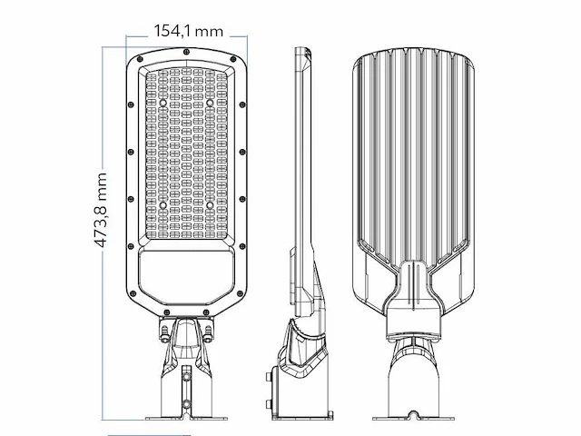 8 x g-tec dak pro 100 straatlantaarn led lampen - afbeelding 9 van  13