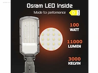 8 x g-tec dak pro 100 straatlantaarn led...