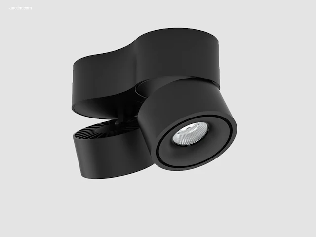 8 x gio 2.0 kantelbare design spot zwart - afbeelding 3 van  8