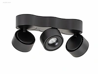 8 x gio 3.0 kantelbare design spot zwart - afbeelding 2 van  9
