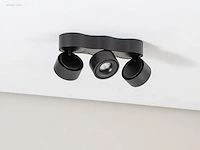 8 x gio 3.0 kantelbare design spot zwart - afbeelding 4 van  9