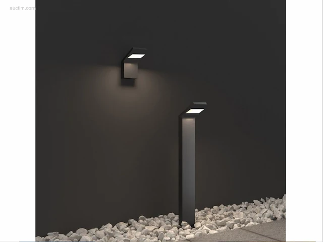 8 x gt 60 design wand lamp zwart - afbeelding 2 van  7