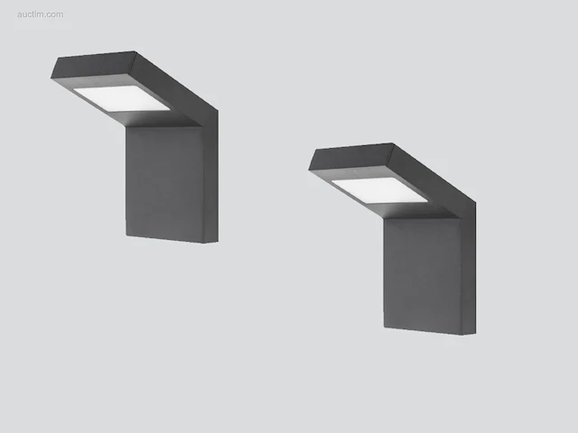 8 x gt 60 design wand lamp zwart - afbeelding 7 van  7