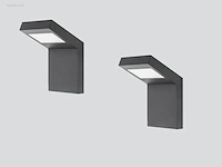 8 x gt 60 design wand lamp zwart - afbeelding 7 van  7