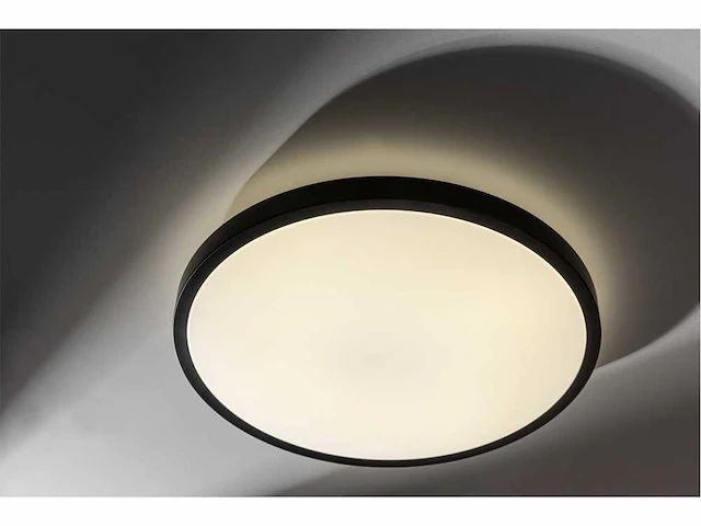 8 x gt ato plafond led lamp zwart ip54 - afbeelding 1 van  5