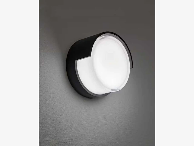 8 x gt cara led wand armatuur zwart - afbeelding 7 van  7