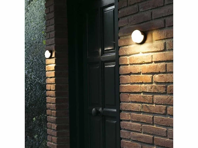 8 x gt cara led wand armatuur zwart - afbeelding 4 van  7