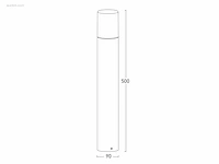 8 x gt lumen gold 50 sensor buiten lampen - afbeelding 3 van  7