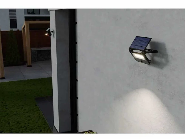 8 x gt lumino solar breedstraler + pir - afbeelding 2 van  7