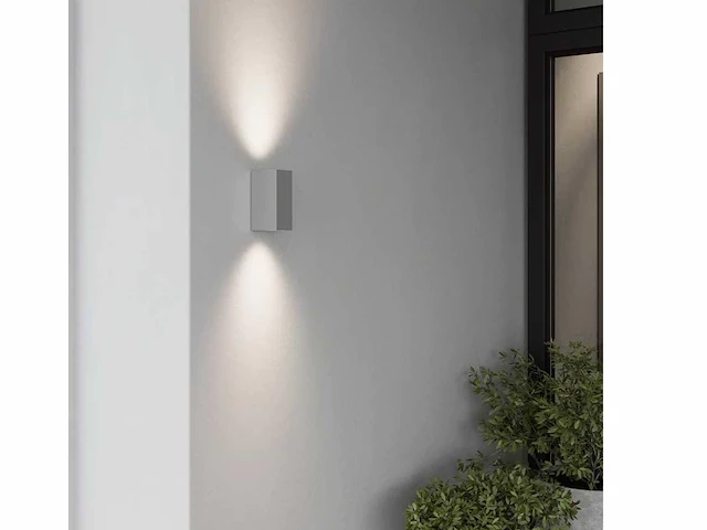 8 x gt walilight eco wand lampen rvs - afbeelding 1 van  7