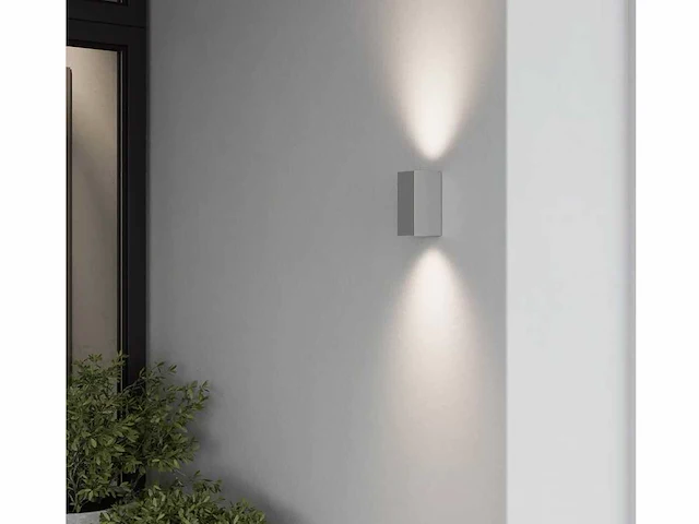 8 x gt walilight eco wand lampen rvs - afbeelding 6 van  7
