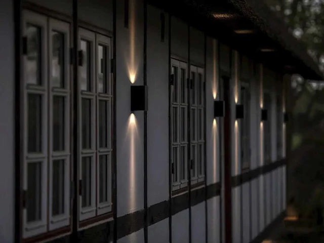 8 x gt walilight eco wand lampen zwart - afbeelding 3 van  7