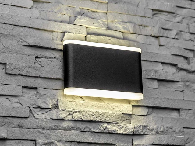8 x gt walla design wand armatuur zwart - afbeelding 1 van  5