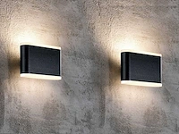 8 x gt walla design wand armatuur zwart - afbeelding 5 van  5
