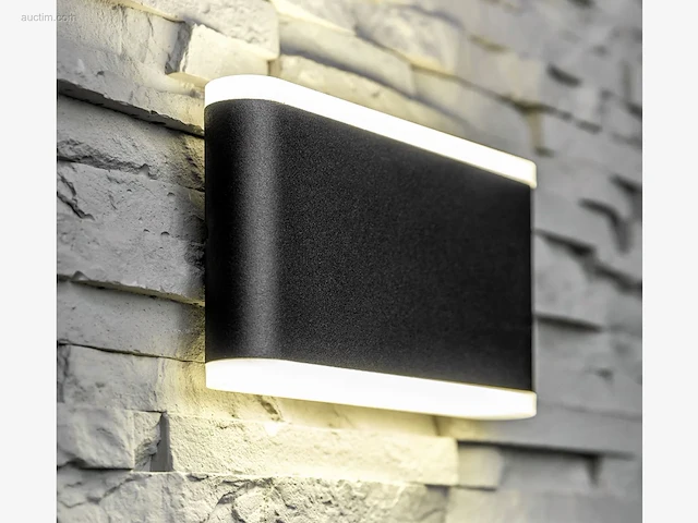 8 x gt walla design wand armatuur zwart - afbeelding 1 van  5