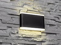8 x gt walla design wand armatuur zwart - afbeelding 2 van  5