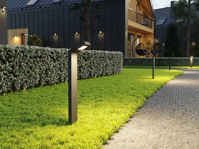 8 x gt60 grond lampen zwart - afbeelding 4 van  9