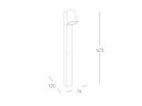 8 x intec sintesi led design lamp zwart - afbeelding 5 van  6