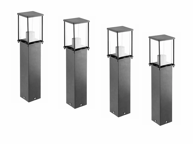 8 x keni 50 buiten lamp schuko zwart - afbeelding 5 van  6