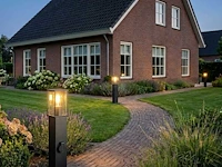 8 x keni 50 buiten lamp schuko zwart - afbeelding 8 van  10