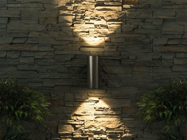 8 x keni 50 buiten lamp schuko zwart - afbeelding 4 van  9