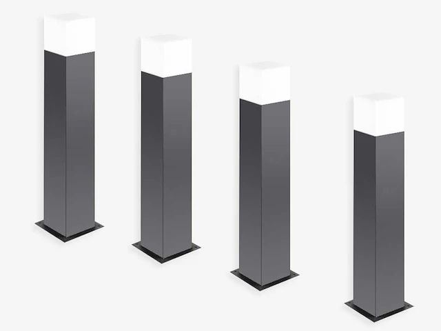 8 x largo 50 buiten lamp zwart - afbeelding 2 van  8