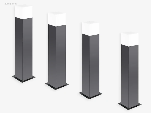 8 x largo 50 buiten lamp zwart - afbeelding 2 van  8
