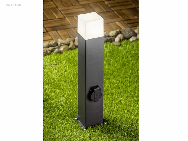 8 x largo 50 schuko buiten lamp zwart - afbeelding 7 van  7