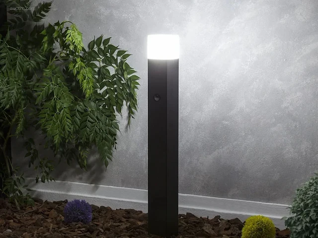 8 x largo 50 sensor buiten lamp zwart - afbeelding 4 van  7