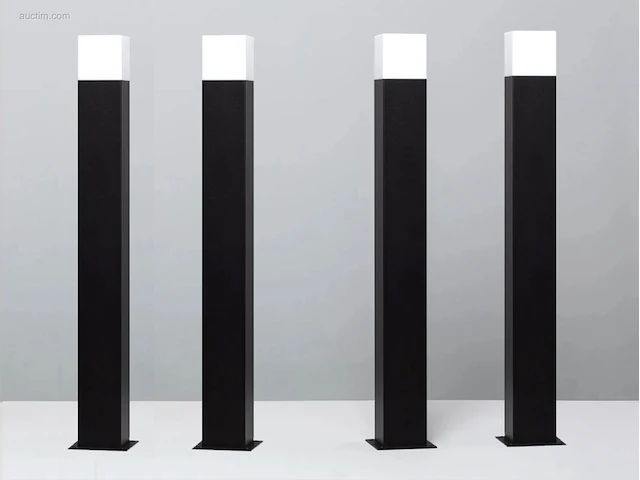 8 x largo 80 buiten lamp dimbaar zwart - afbeelding 8 van  9
