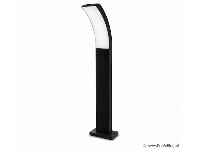 8 x led buiten sokkel lamp – 12w – 4200k neutraal wit - zwart – ip65 – prestige-3 - afbeelding 2 van  5