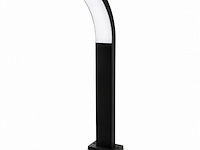 8 x led buiten sokkel lamp – 12w – 4200k neutraal wit - zwart – ip65 – prestige-3 - afbeelding 2 van  5