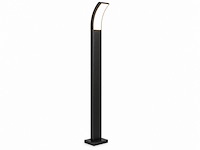 8 x led buiten sokkel lamp – 12w – 4200k neutraal wit - zwart – ip65 – prestige-4 - afbeelding 2 van  5