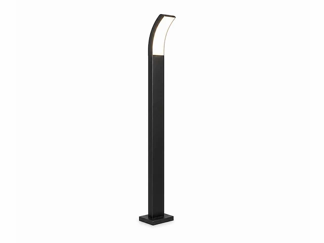8 x led buiten sokkel lamp – 12w – 4200k neutraal wit - zwart – ip65 – prestige-4 - afbeelding 8 van  10