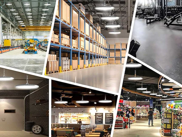 8 x led highbay pro line slim 100 watt - afbeelding 8 van  11