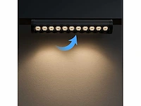 8 x led lineaire spot voor magnetische rail – 48v – 18w – 4000k neutraal wit – alfa