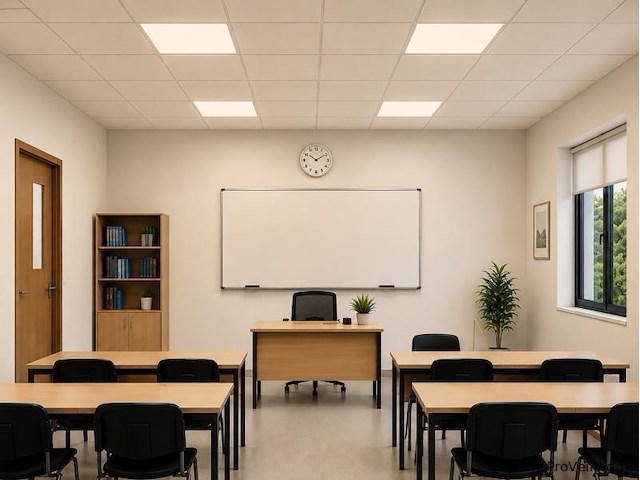 8 x led paneel 45w – 4200k neutraal wit - 595x595mm – ip20 – galaksi - afbeelding 3 van  5