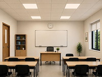 8 x led paneel 45w – 4200k neutraal wit - 595x595mm – ip20 – galaksi - afbeelding 3 van  5
