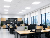 8 x led paneel 45w – 6400k koud wit - 595x595mm – ip20 – galaksi - afbeelding 1 van  5