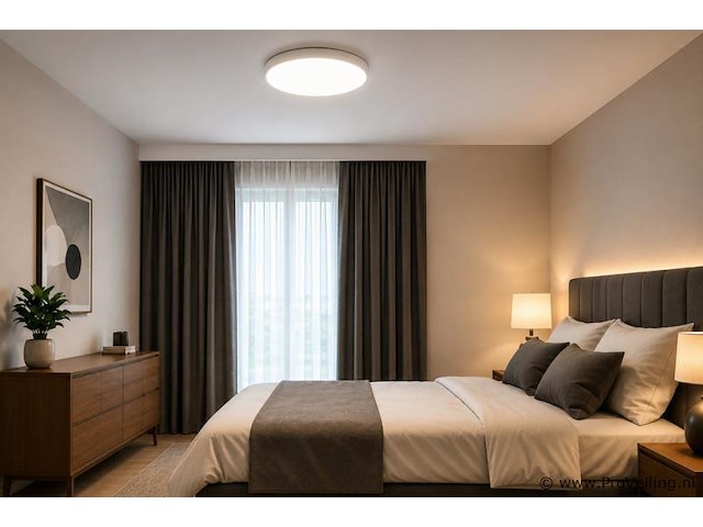 8 x led plafondlamp 32w – 3cct verstelbaar - wit – ip20 – hazel-32 3cct - afbeelding 1 van  5