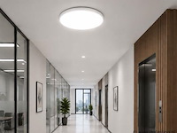 8 x led plafondlamp 40w – 3cct verstelbaar - wit – ip20 – hazel-40 3cct - afbeelding 1 van  5