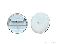 8 x led plafondlamp met sensor – rond – 20w – 6500k koud wit - afbeelding 3 van  4