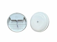 8 x led plafondlamp met sensor – rond – 20w – 6500k koud wit - afbeelding 3 van  4