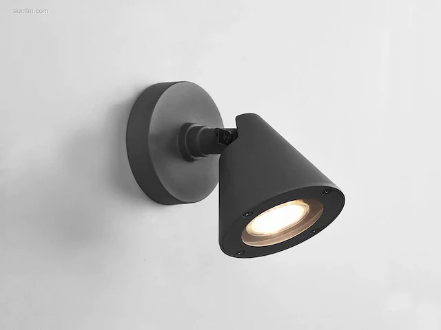 8 x lust 10 buiten wandlamp antraciet - afbeelding 2 van  8