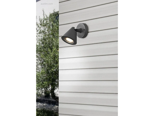 8 x lust 10 buiten wandlamp antraciet - afbeelding 6 van  8