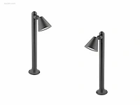 8 x lust 50 buiten lamp antraciet - afbeelding 5 van  9